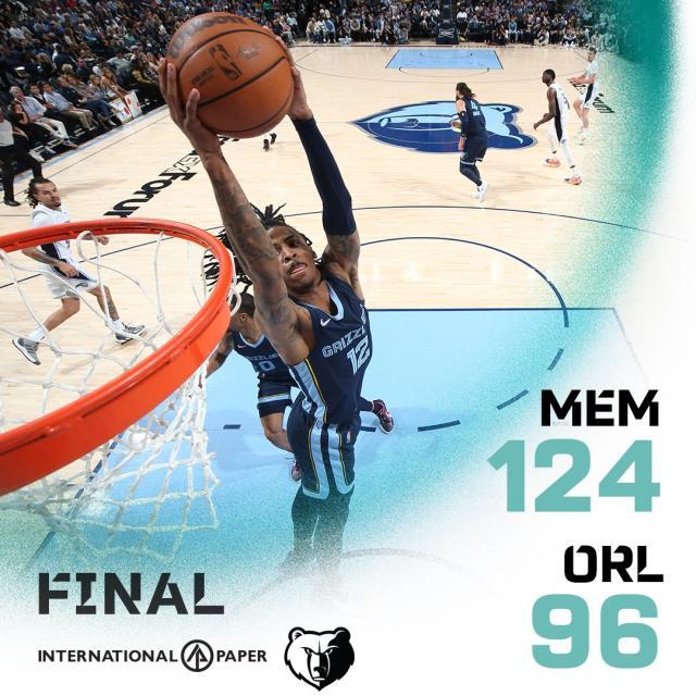 开云体育入口-反超勇士升到西部第二！灰熊有望守住有利身位